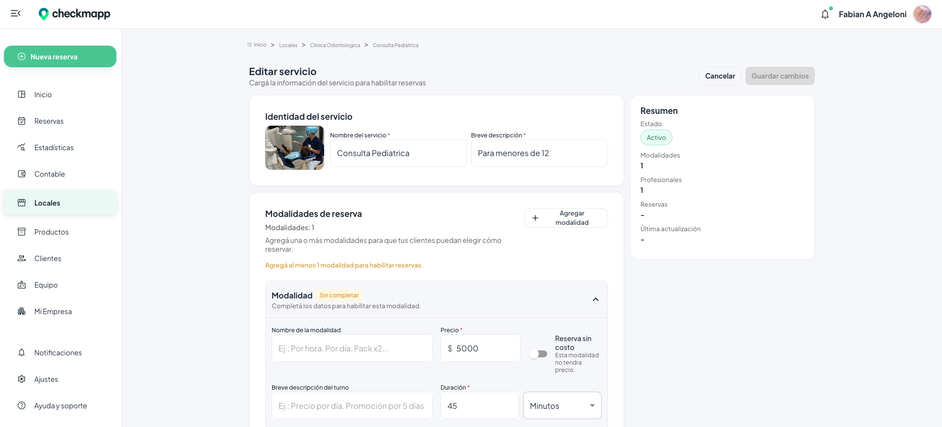 Configurá tus servicios en minutos